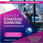 Enhance procurement skills with our 3-day Expert Strategic Sourcing Training. Learn advanced sourcing techniques, supplier negotiation, and cost optimization.