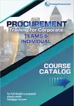 From Strategic Sourcing, Negotiations, Category, Contracts & Cost Management, Supplier Relations & More. With Expert Instructors Who "Been There, Done That"
