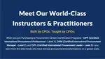Meet our world-class instructors for PPC certification programs. Expert practitioners with decades of procurement experience ready to guide your career.