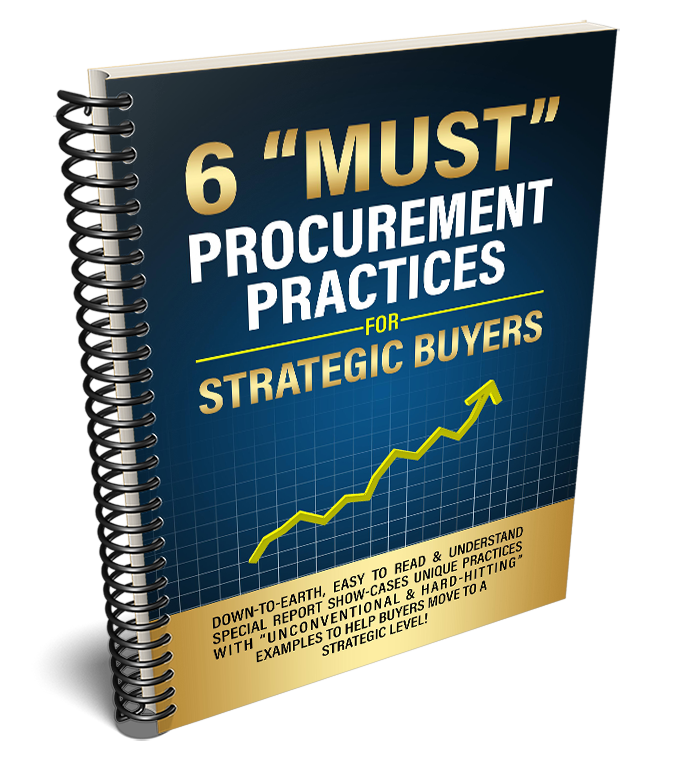 Down to Earth & Easy to Read Report Show-Cases Unique Procurement Practices with Unconventional & Hard-Hitting Examples to Help Buyers Move to a Strategic Level