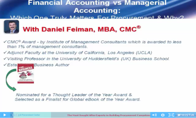 Financial vs Managerial Accounting For Procurement