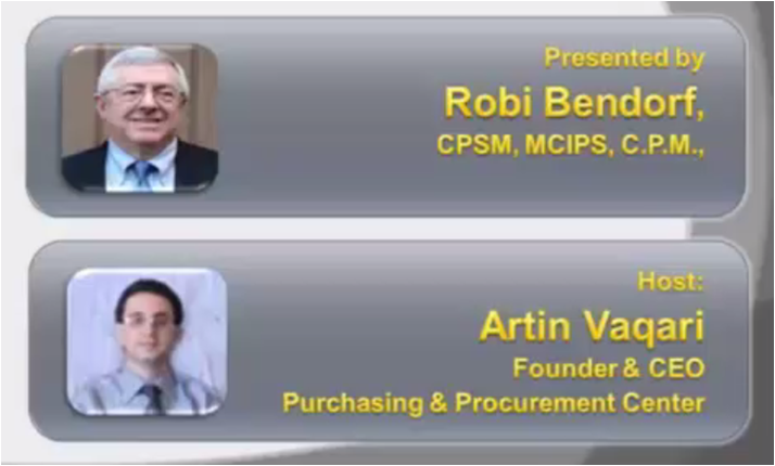 Strategic Sourcing Webinar