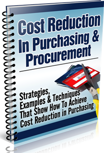 Cost Reduction in Purchasing & Procurement Report