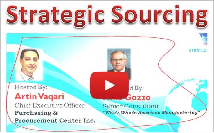 Strategic Sourcing Webinar